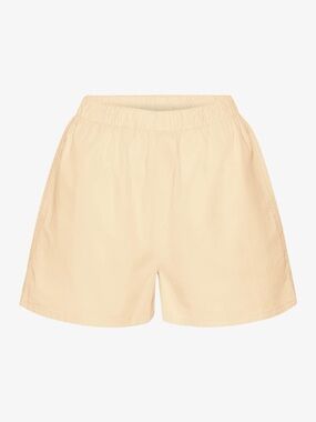 Colorful Standard Women’s Organic Twill Shorts - Soft Yellow - Size S